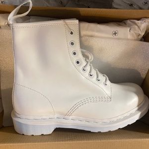 White Doc Martens (Brand new, never worn)